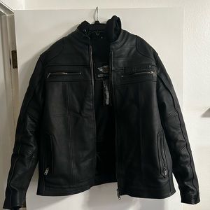 Harley Davidson Black Leather Jacket